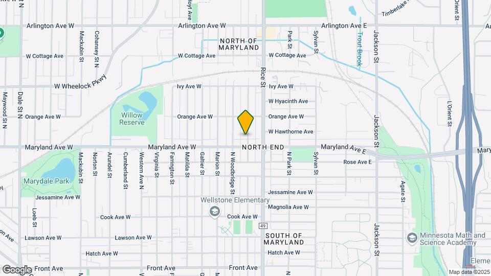 1217 Albemarle St, Unit 1 Map and Location Details