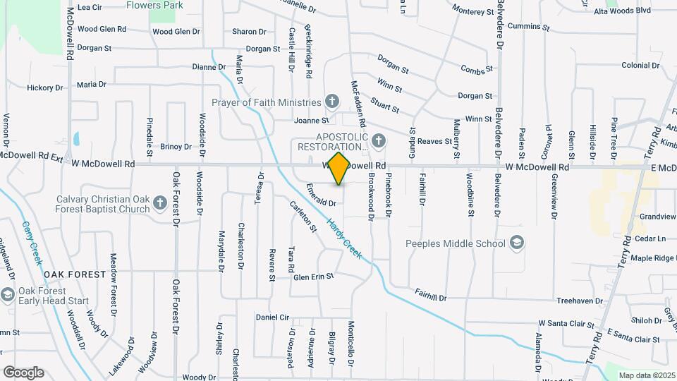2653 Shannon St Map and Location Details