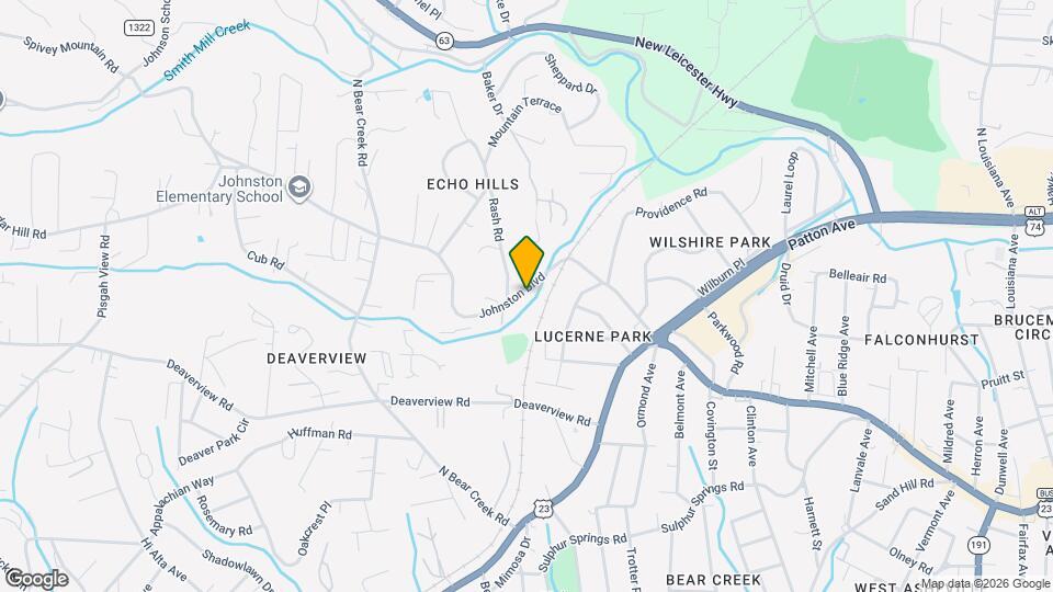 122 Johnston Blvd Mapa y Detalles de la Ubicación