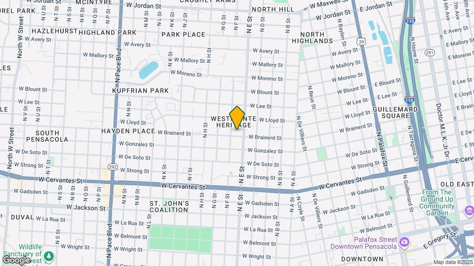 1058 W Brainerd St Map and Location Details