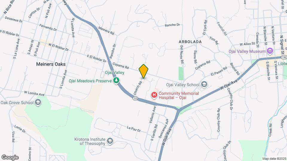 410 Church Rd Map and Location Details