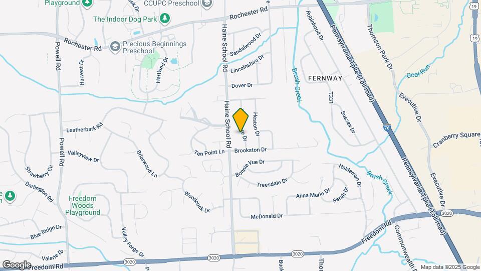 109 Wyndmere Dr Map and Location Details