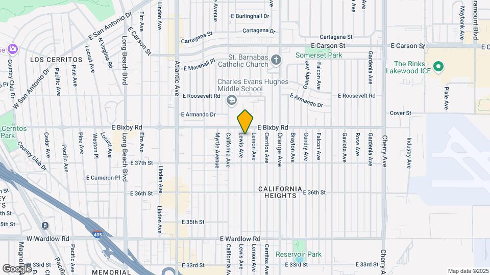 3752 Lewis Ave Map and Location Details