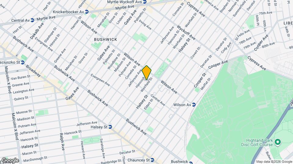 199 Weirfield St Map and Location Details