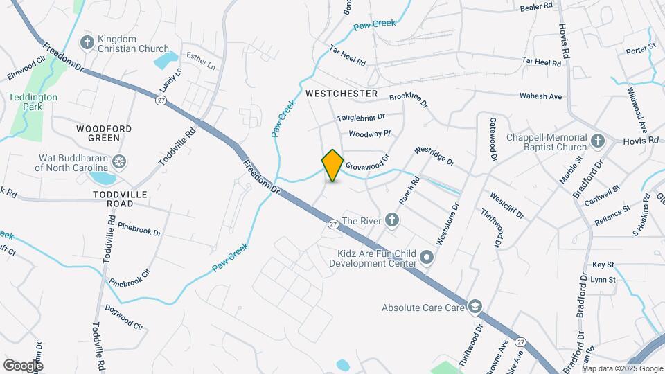 1525 Allenbrook Dr Map and Location Details