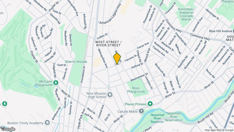 328 Huntington Ave, Unit 3 Map and Location Details