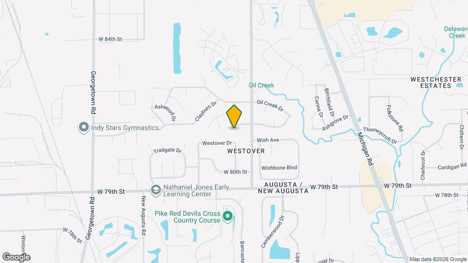 8047 Pebble Creek Ct Mapa y Detalles de la Ubicación