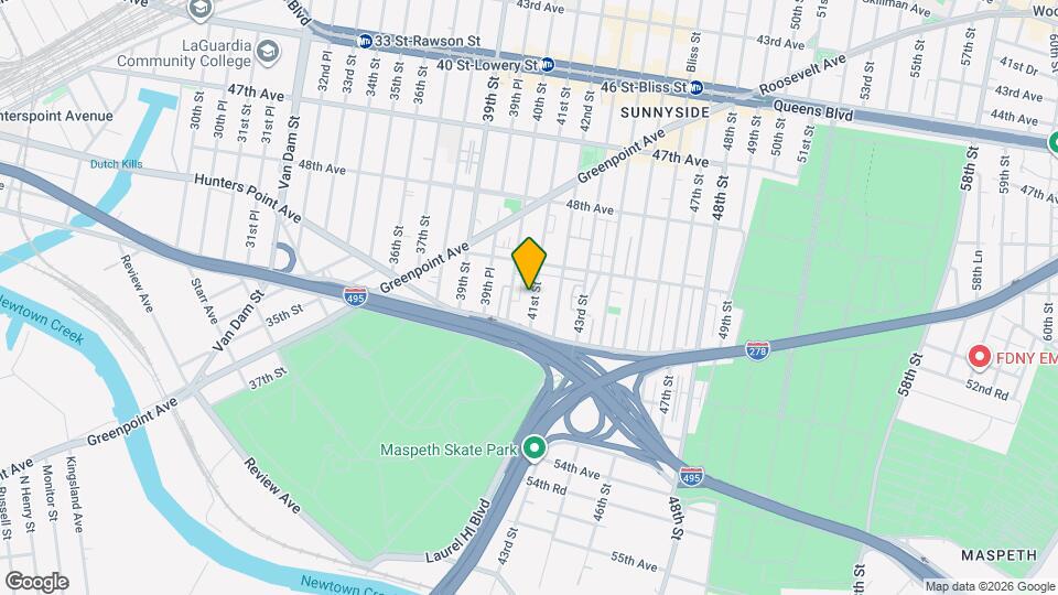 50-34-5041 41st St Map and Location Details
