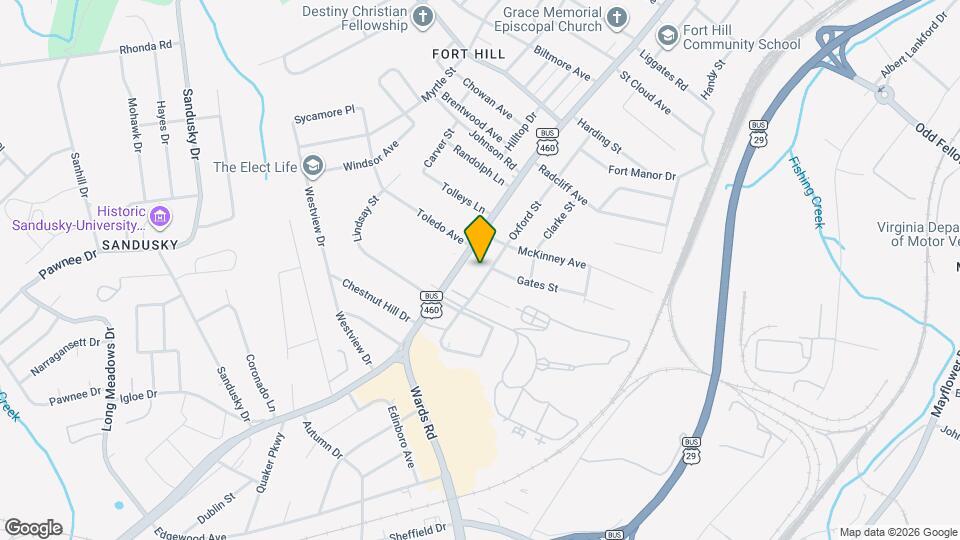 5009 Oxford St Map and Location Details