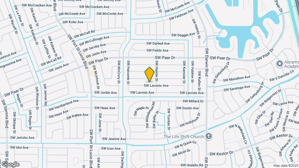 519 SW Laconic Ave Map and Location Details