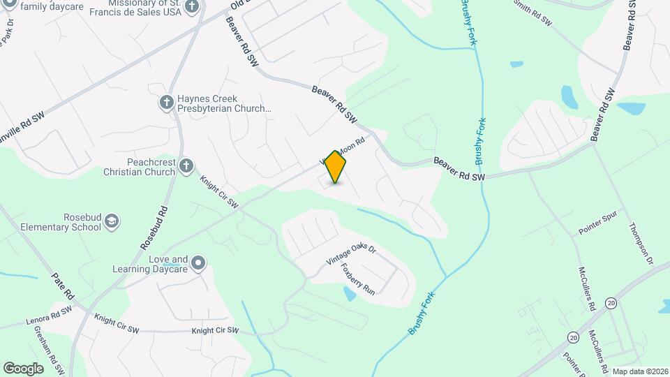 1633 Virgil Pond Ln Mapa y Detalles de la Ubicación