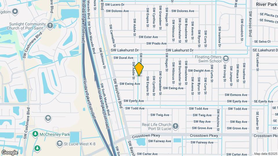 1166 SW Heather St Map and Location Details