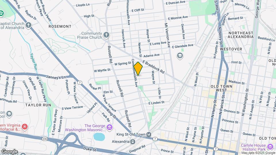 4 E Chapman St Map and Location Details