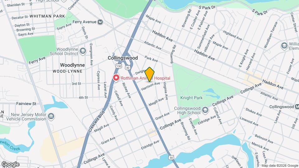 515 Harrison Ave Map and Location Details