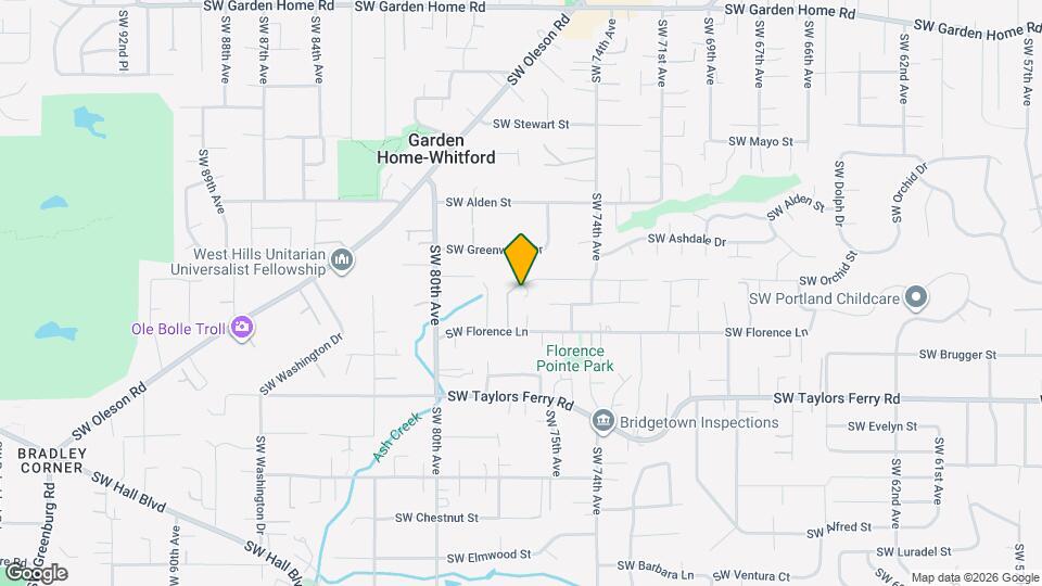 7670 SW Leslie St Map and Location Details