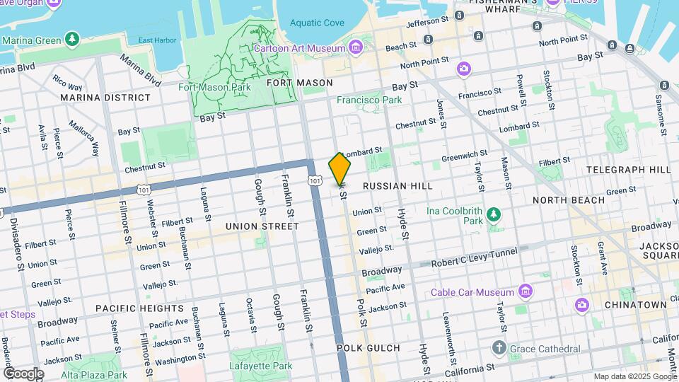 2515 Polk St Map and Location Details
