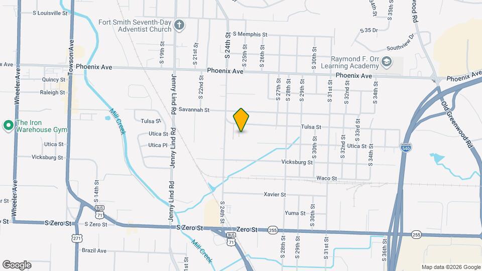 Tulsa Mapa y Detalles de la Ubicación