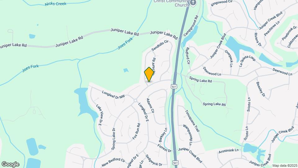 405 Spring Lake Dr Map and Location Details