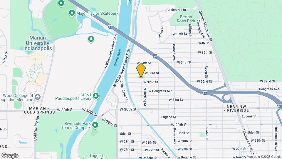 1414 W 32nd St, Unit 1416 Map and Location Details