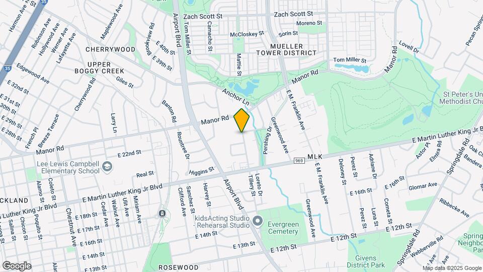 2108 Tillery St Map and Location Details