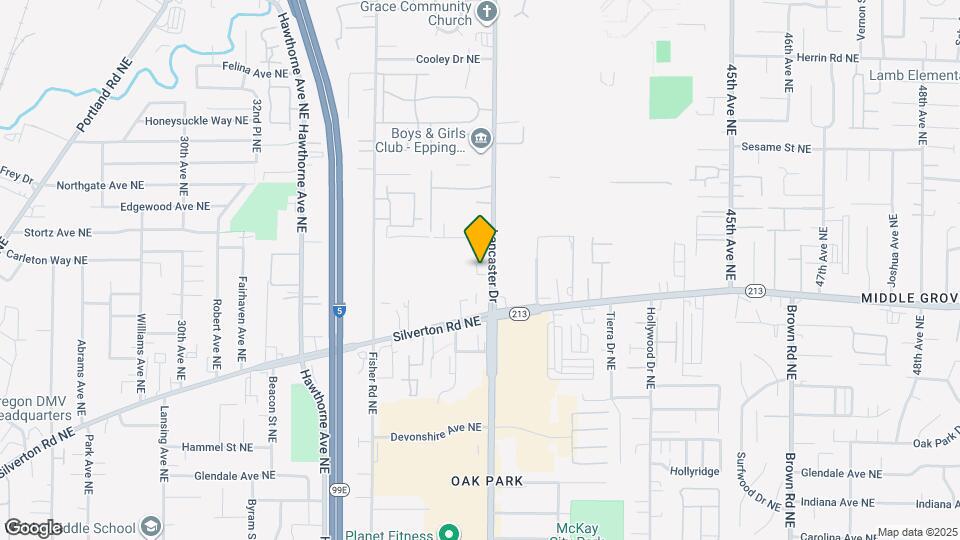 3505 Lancaster Dr NE Map and Location Details