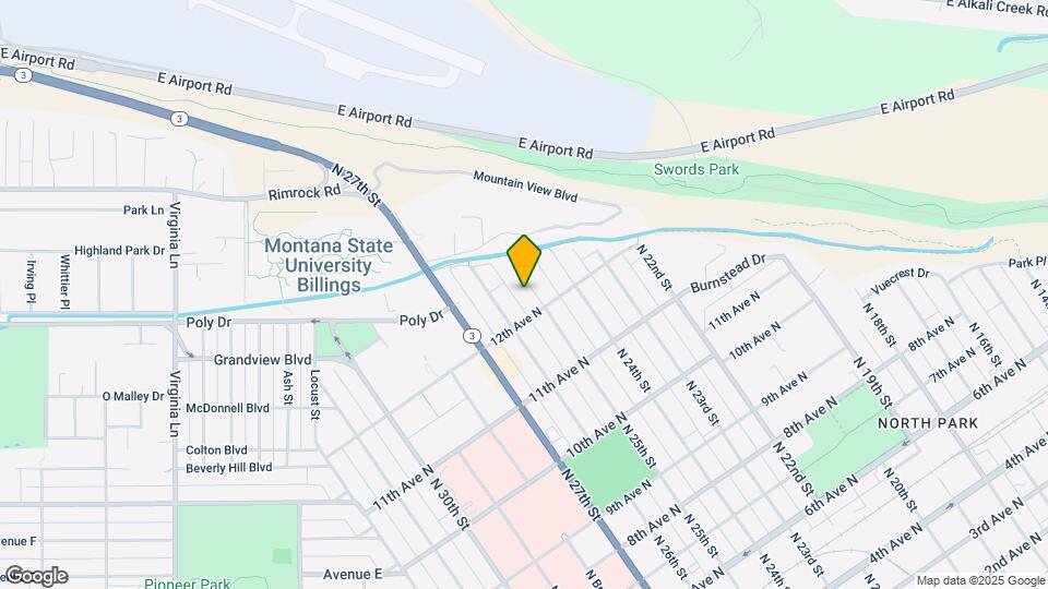 1216 N 25th St Map and Location Details