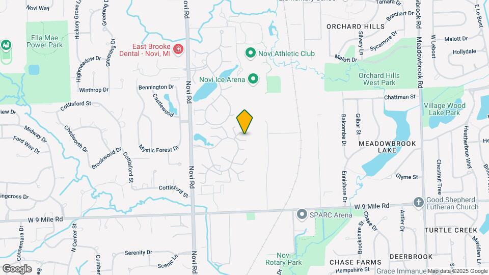 Saddle Creek Apartments Map and Location Details