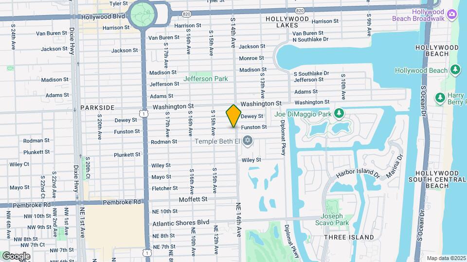 1110 S 14th Ave Mapa y Detalles de la Ubicación