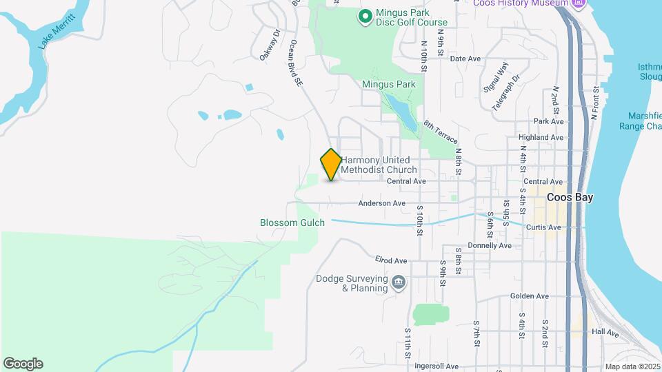 1431 Central Ave Map and Location Details