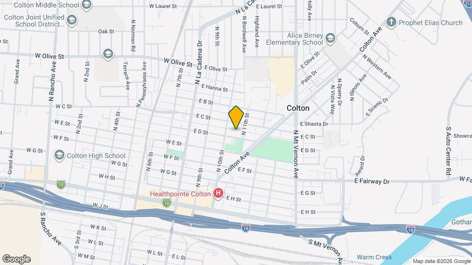 337 E D St Map and Location Details