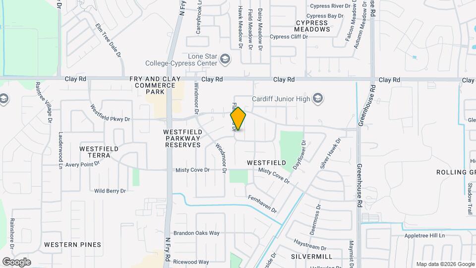 3806 Flatwood Dr Map and Location Details