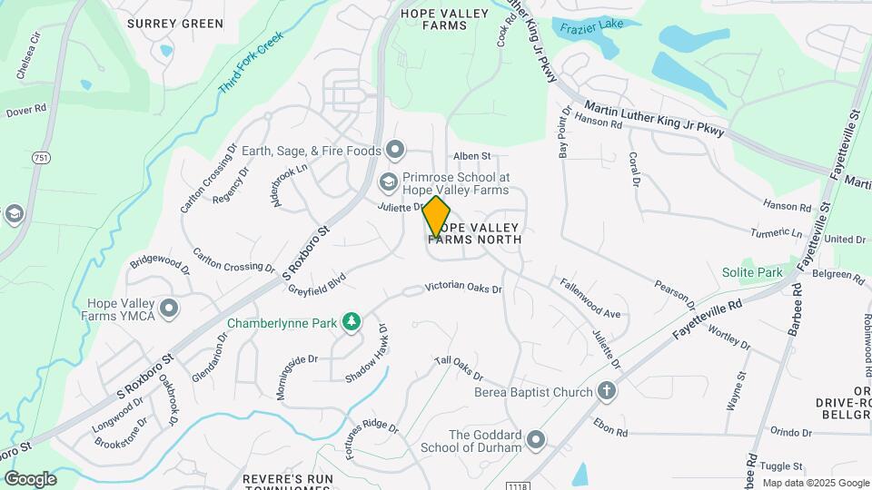 5006 Silhouette Dr Map and Location Details