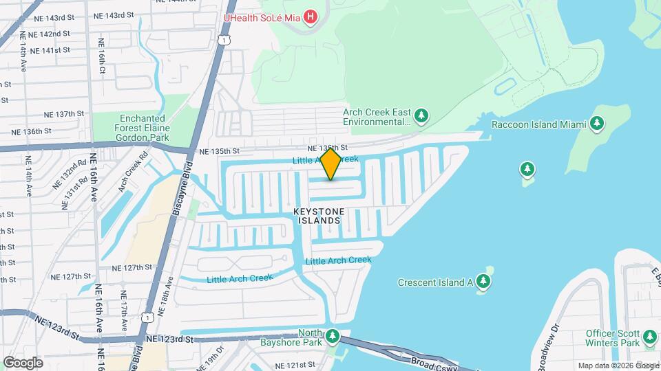 2325 Magnolia Dr Map and Location Details