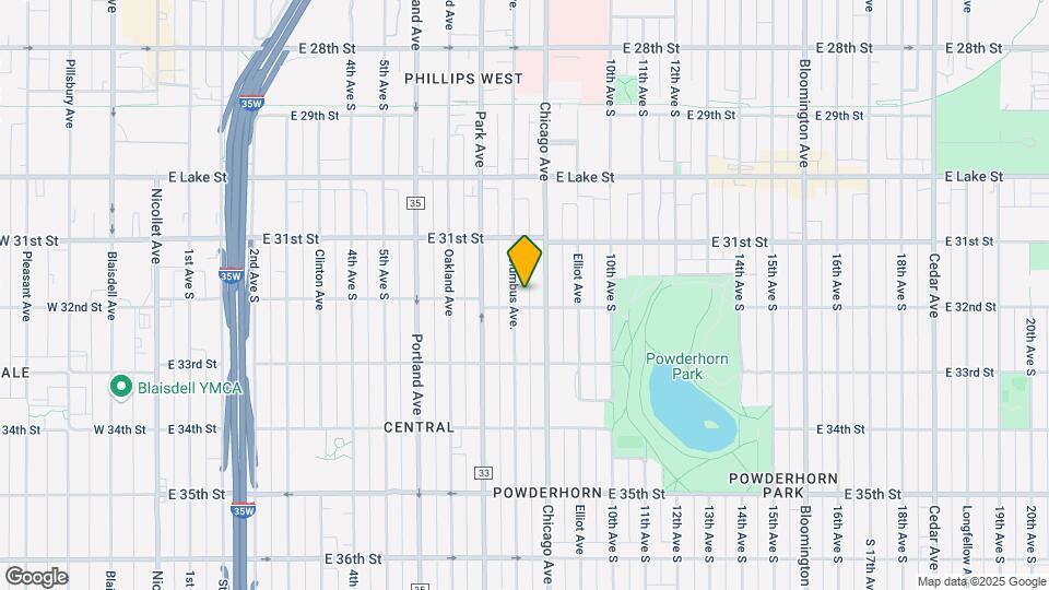 3153 Columbus Ave S Map and Location Details