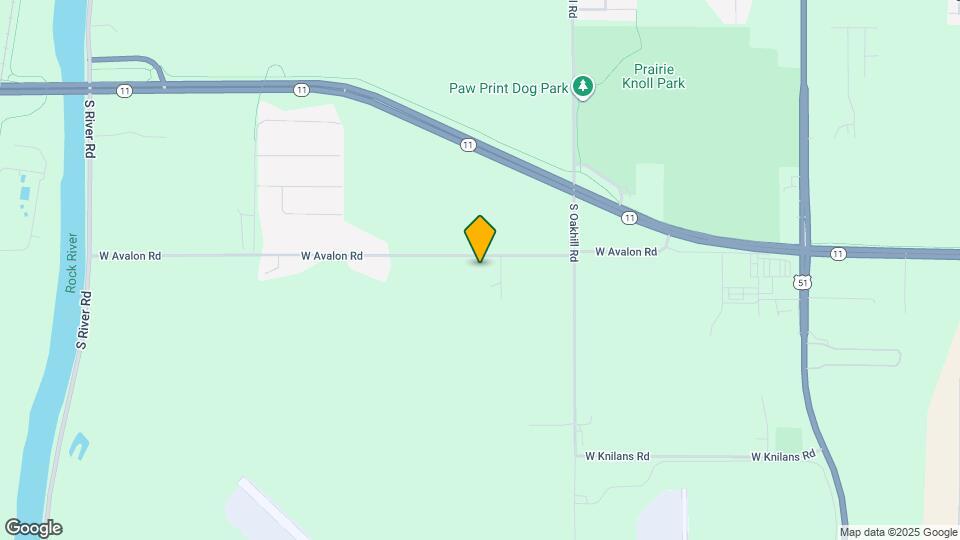 2107 W Avalon Rd Map and Location Details