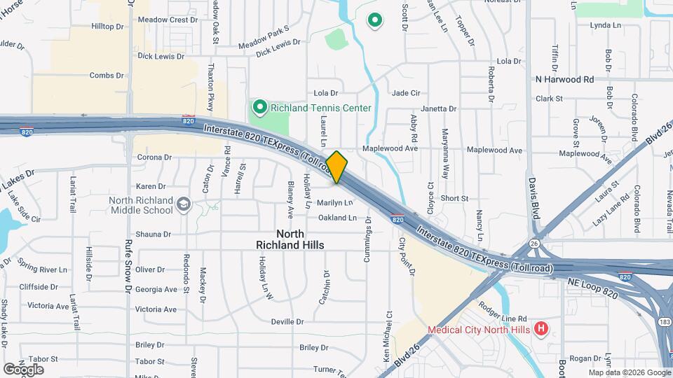 7300 NE Loop 820 Map and Location Details