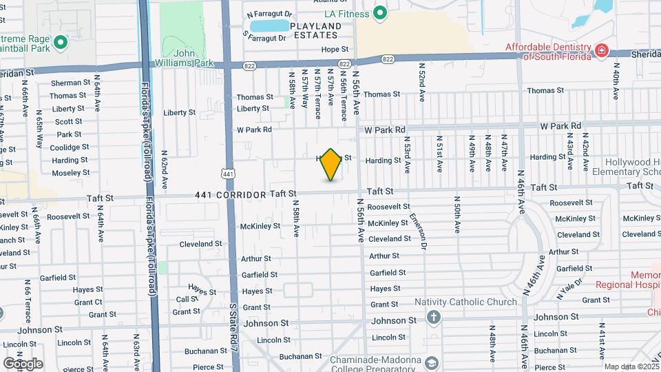 5645 Taft St, Unit 5645 Mapa y Detalles de la Ubicación