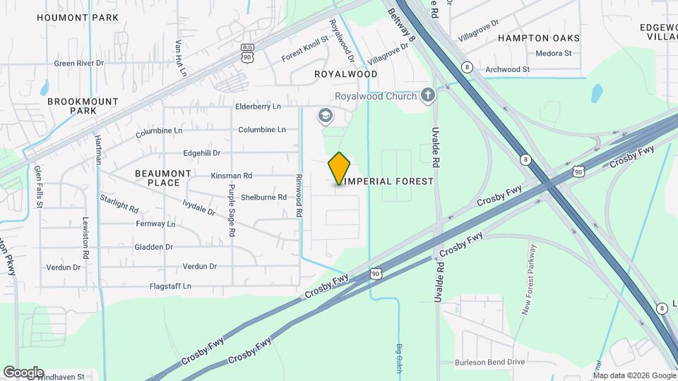 13427 Harrow Park Ln Map and Location Details