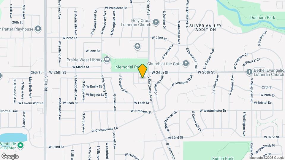 1841 S Sertoma Ave Map and Location Details