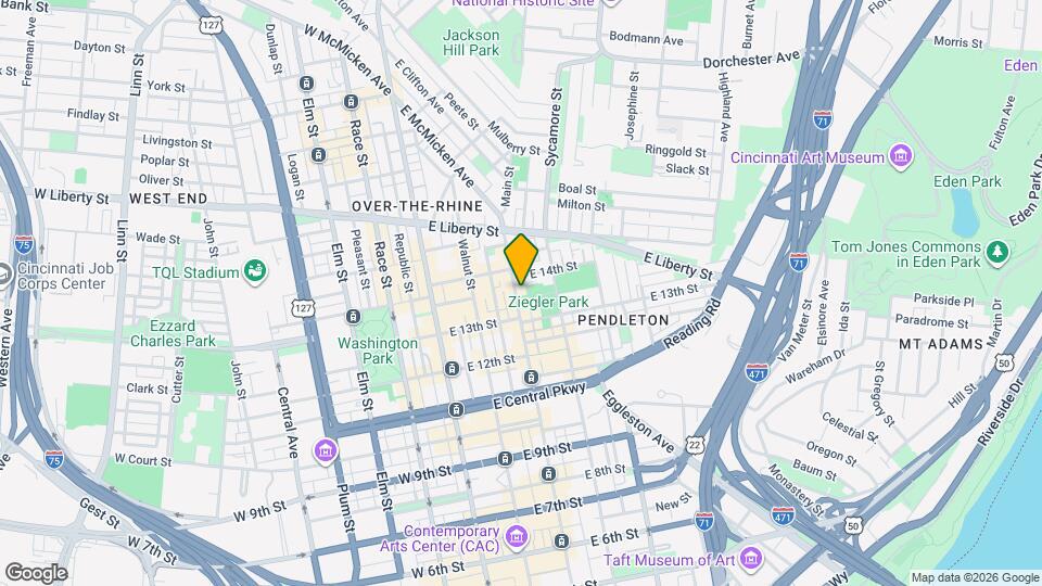 1324 Main St, Unit 2C Map and Location Details