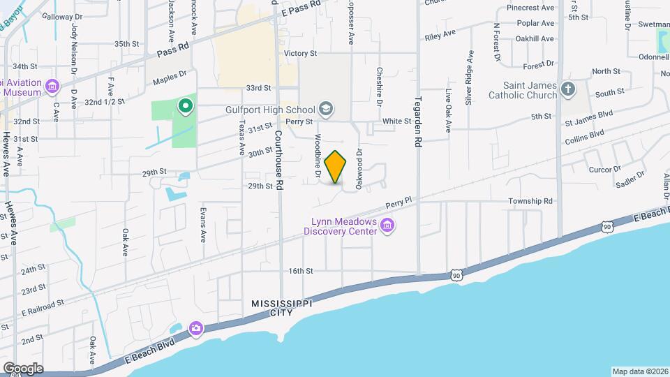 223 Woodbine Dr Map and Location Details