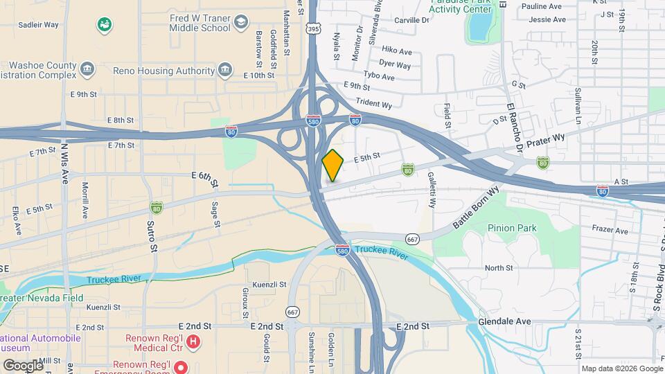 Fourth Street Apartments Map and Location Details