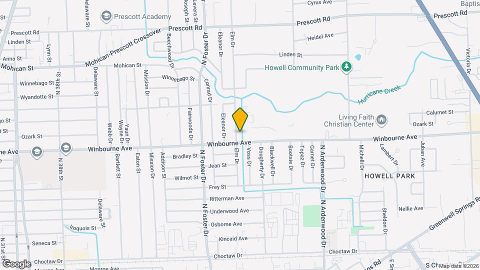 3324 Elm Dr Map and Location Details