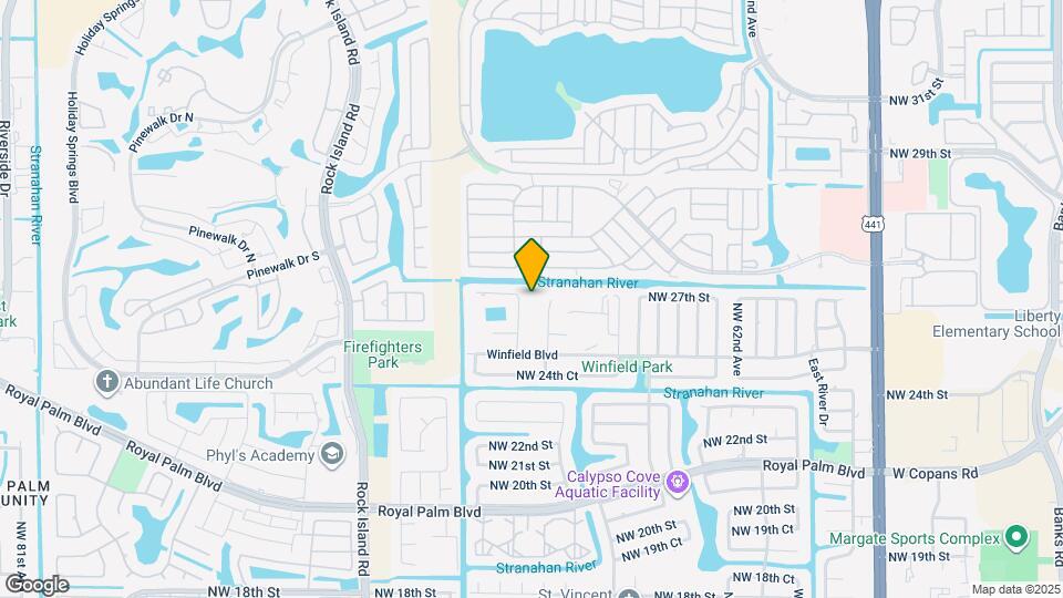 6629 Winfield Blvd Map and Location Details