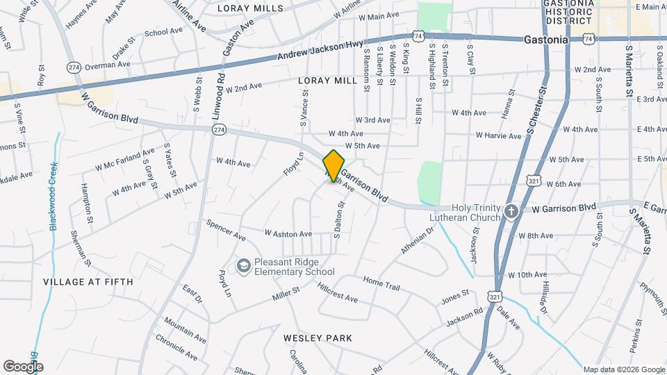 1110 W Sykes St Map and Location Details