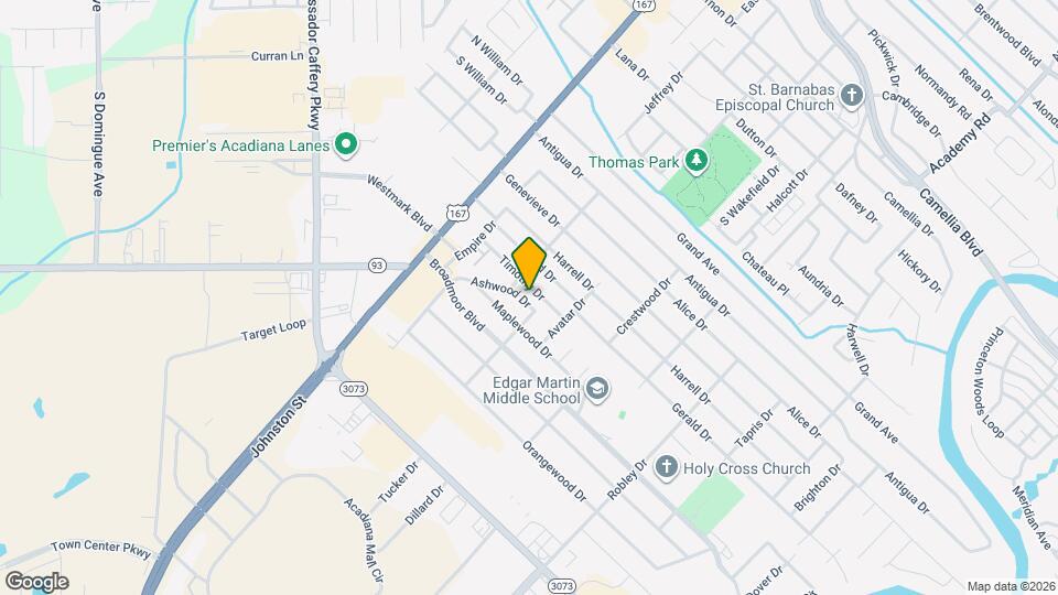 207 Ashwood Dr Map and Location Details