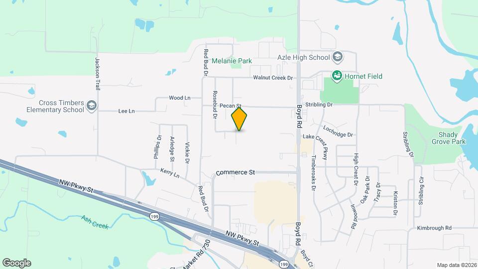 840 Red Oak Ct Map and Location Details