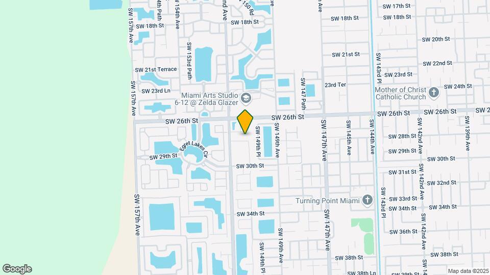 15053 SW 28th St Map and Location Details