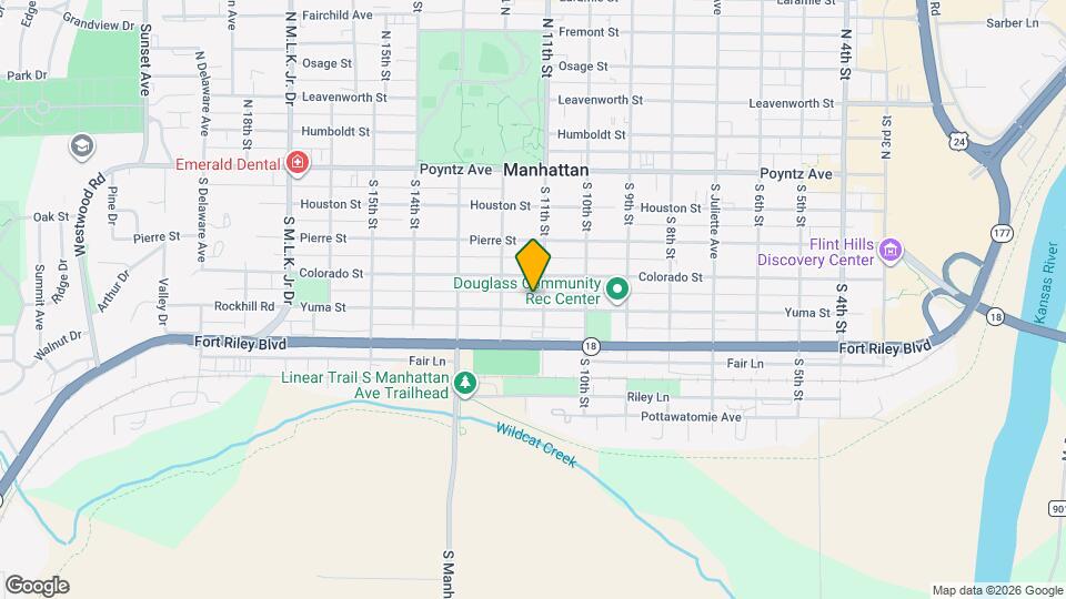 1104-1106 Yuma St Map and Location Details