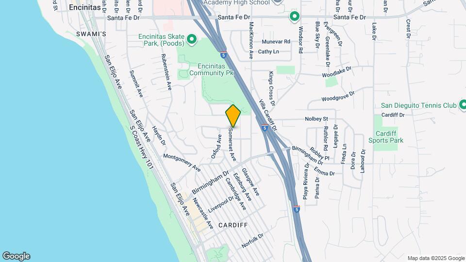 1709 Somerset Ave Map and Location Details